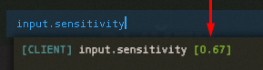 настройка чувствительности rust